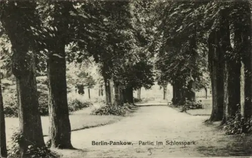 Ak Berlin Pankow, Schlosspark