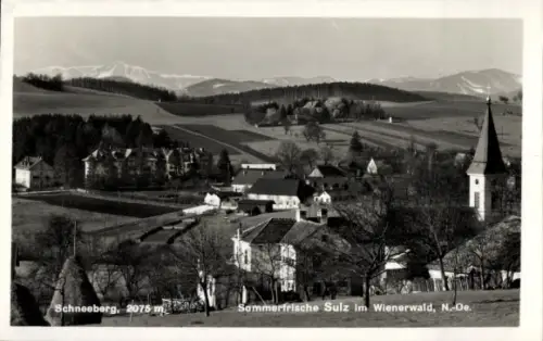 Ak Sulz im Wienerwald Niederösterreich, Gesamtansicht