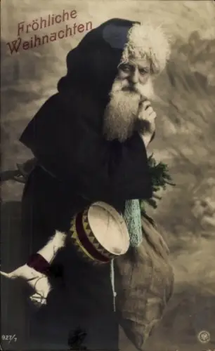 Ak Frohe Weihnachten, Weihnachtsmann