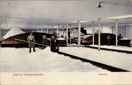 Ak Rheinfelden Kanton Aargau Schweiz, Inneres der Saline