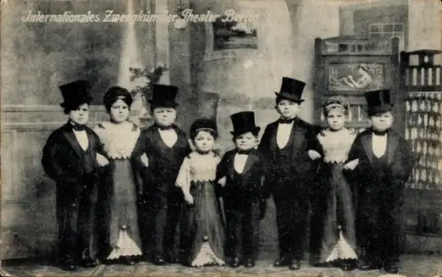 Ak Internationales Zwergkünstler-Theater Berlin