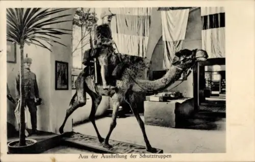 Ak Dresden, Deutsche Kriegsausstellung 1916, Schutztruppen