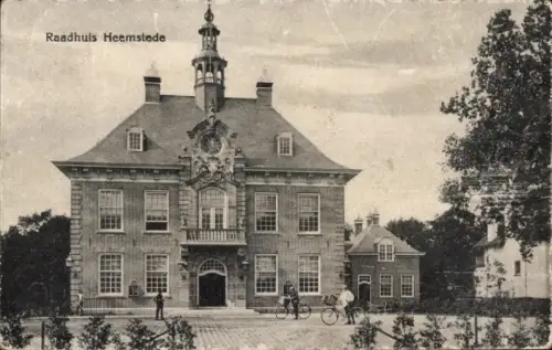 Ak Heemstede Nordholland,  Raadhuis