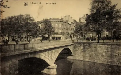 Ak Charleroi Wallonien Hennegau, Le Pont Neuf