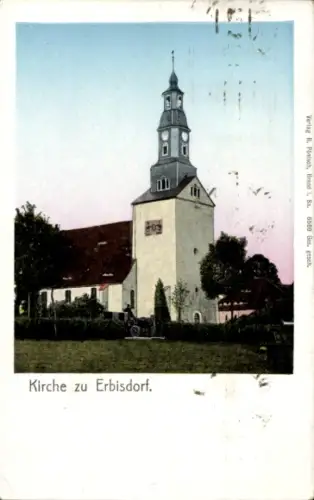 Ak Erbisdorf Sachsen, Kirche