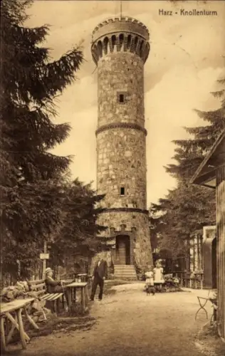 Ak Herzberg am Harz, Knollenturm