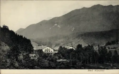 Ak Kochel am See Oberbayern, Bad Kochel