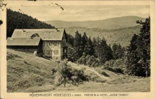 Ak Hohegeiß Braunlage im Harz
