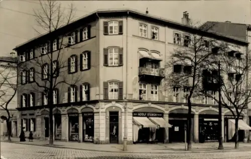 Foto Ak Augsburg in Schwaben, Schaezlerstraße, Geschäft Adolf Stebich