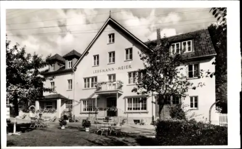 Ak Glashütte Schieder Schwalenberg in Lippe, Fremdenheim Lessmann Meier