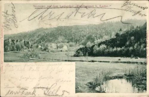 Ak Laaber Pilsach in der Oberpfalz, Landschaftsaufnahme, Laaberthal, Eisenhammer, Verlag des Vers