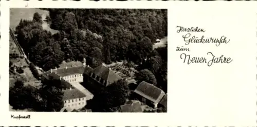 Ak Kupferzell in Württemberg, Fliegeraufnahme, Neujahr