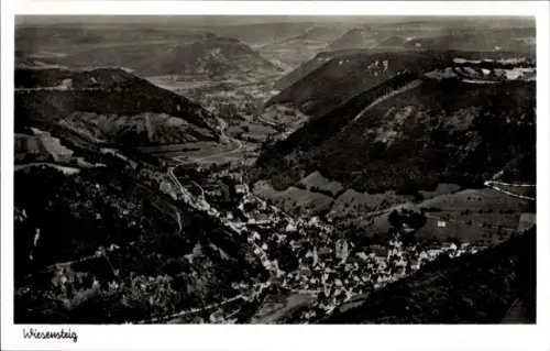 Ak Wiesensteig in Württemberg, Fliegeraufnahme