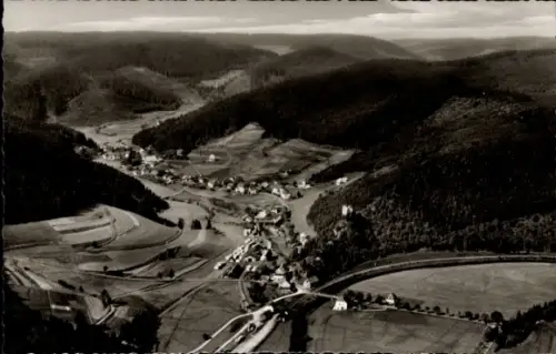 Ak Hammereisenbach Bregenbach Vöhrenbach im Schwarzwald Baden, Fliegeraufnahme