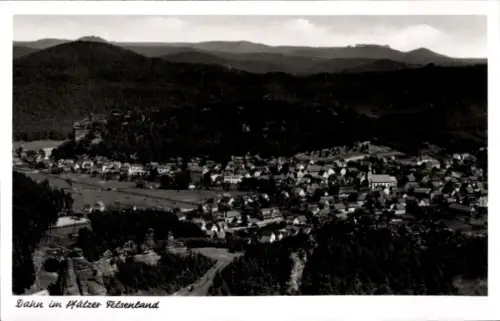 Ak Dahn in der Pfalz, Fliegeraufnahme