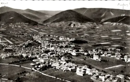 Ak Alsterweiler Maikammer in der Pfalz, Fliegeraufnahme