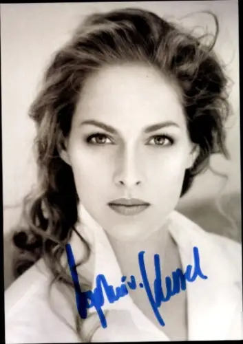 Ak Schauspielerin Sophie von Kessel, Portrait, Autogramm