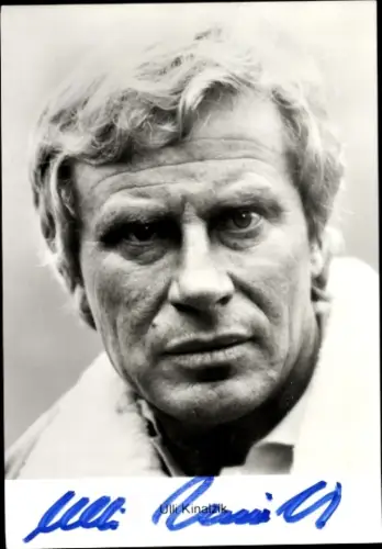 Ak Schauspieler Ulli Kinalzik, Portrait, Autogramm