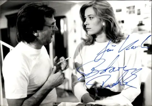 Foto Schauspielerin Barbara Rudnik, Portrait, Autogramm
