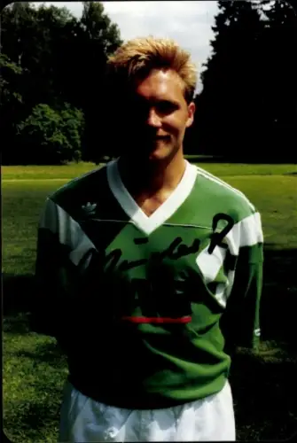 Foto Fußballer Rüdiger Mauder, 1. FC 05 Schweinfurt, Autogramm