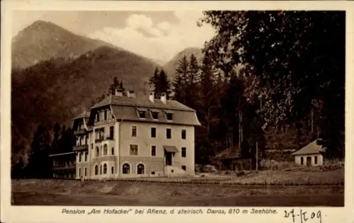 Ak Aflenz Steiermark, Pension Am Hofacker