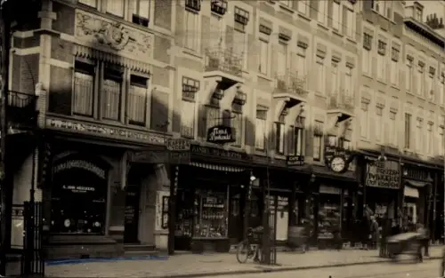 Foto Ak Rotterdam Südholland Niederlande, Straßenpartie, Geschäfte