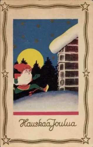 Ak Frohe Weihnachten, Weihnachtsmann