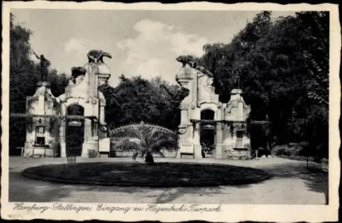 Ak Hamburg Eimsbüttel Stellingen, Carl Hagenbecks Tierpark