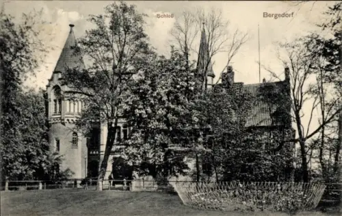 Ak Hamburg Bergedorf, Schloss