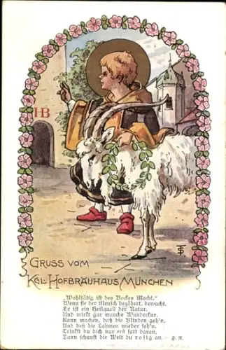 Künstler Ak München, Hofbräuhaus