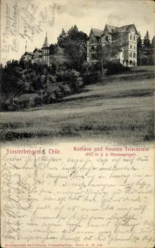 Ak Chur Kanton Graubünden, Kurhaus und Pension Felsenstein,  552 m ü. Meeresspiegel