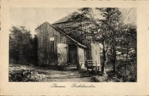 Ak Ilmenau in Thüringen, Goethehäuschen