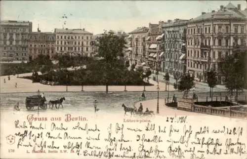 Ak Berlin Tiergarten, Lützowplatz