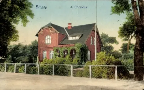 Ak Schülp bei Nortorf in Schleswig Holstein, Haus in  Verlag J. Friccieus, 
