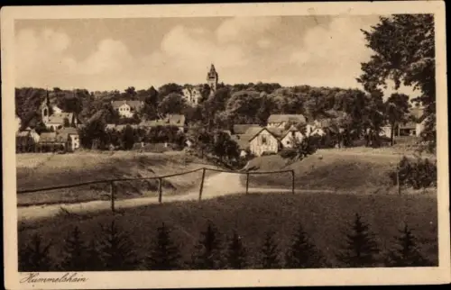 Ak Hummelshain in Thüringen, Teilansicht, Sommerfrische