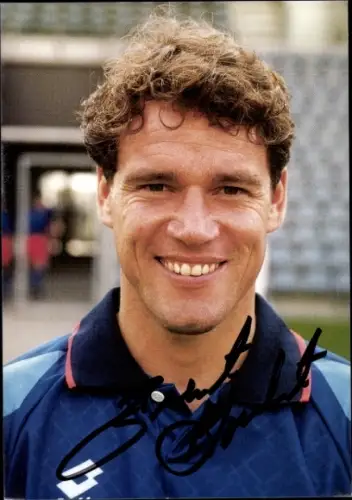 Autogrammkarte Fußballer Brent Goulet, SV Wuppertal, Autogramm