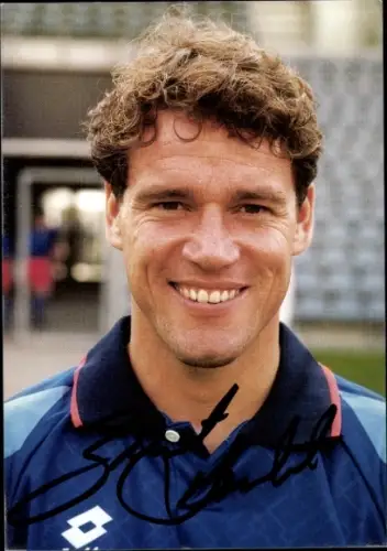 Autogrammkarte Fußballer Brent Goulet, SV Wuppertal, Autogramm