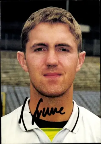 Autogrammkarte Fußballer Jochen Gramse, SV Wuppertal, Autogramm