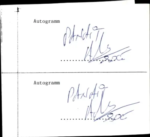 Autogramm Fußballer Aurel Panait, SV Wuppertal