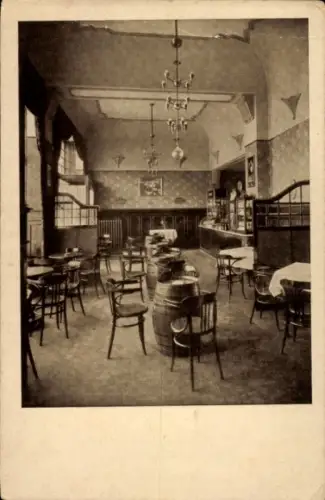 Ak Wiesbaden in Hessen, Hotel Metropole, National Bodega Bar