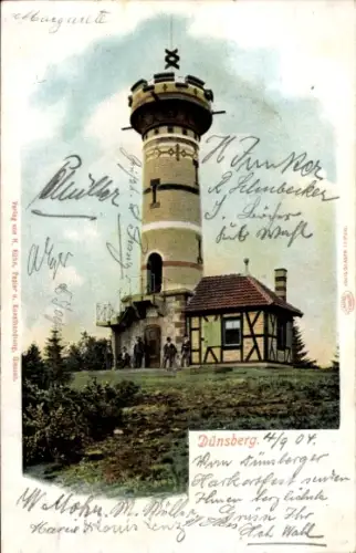 Ak Gießen an der Lahn Hessen, Dünsberg, Turm