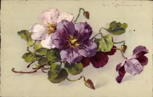 Künstler Ak Klein, Catharina, Winden