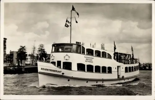 Ak Rotterdam Südholland Niederlande, Regentesseplaat, Spido Rondevaart