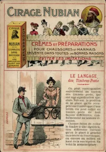 CPA Reklame, Cirage Nubian, Cremes et Preparations