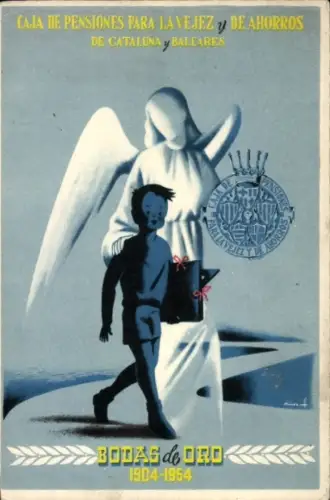 Ak Reklame, Caja de Pensiones para la Vejez y de Ahorros de Cataluna y Baleares, Bodas de Oro