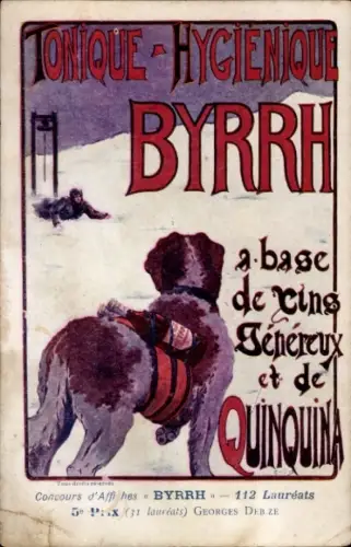CPA Reklame, Tonique-Hygienique Byrrh