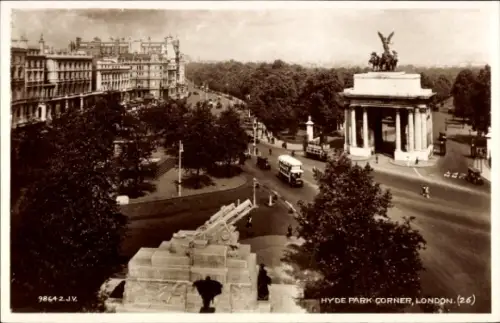 Ak London England, Hyde Park Corner