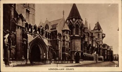 Ak  London England, Law Courts