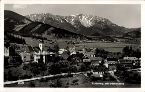 Ak Puchberg am Schneeberg Niederösterreich,  Schneeberg, Berge, Landschaft, 