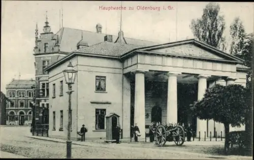 Ak Oldenburg im Großherzogtum Oldenburg, Hauptwache